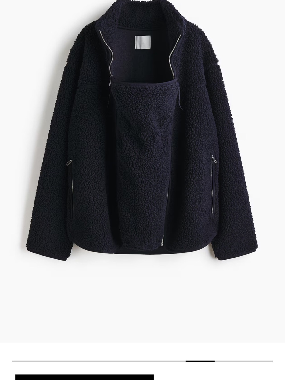MAMA BEFORE & AFTER BABYWEARING FLEECE JACKET